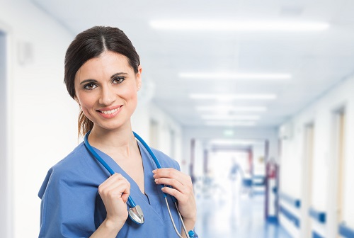 Nurse in hospital